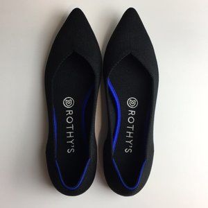 Rothy's black flats The Point 6